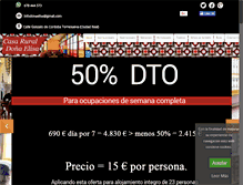 Tablet Screenshot of casaruraldonaelisa.com